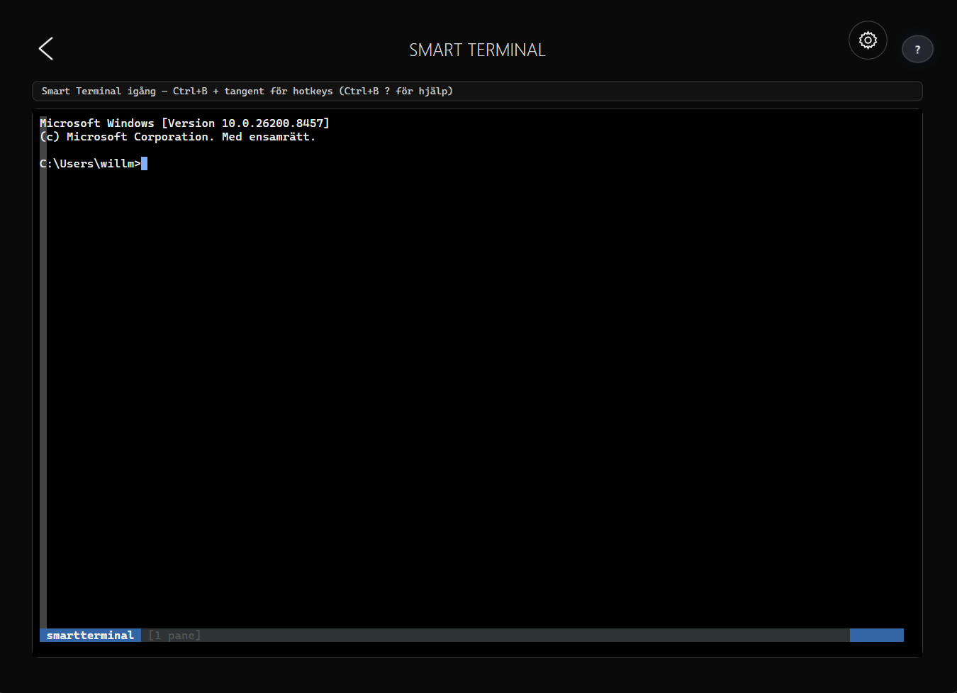 Smart Terminal